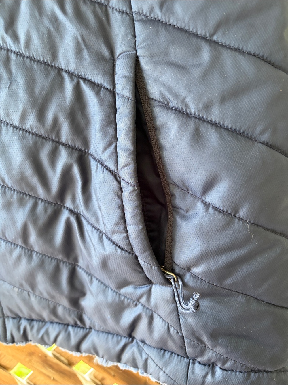 The North Face Women’s Reversible Puffer Vest Blue - Picture 2 of 12